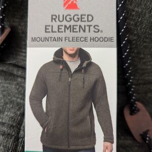 Rugged Elements Mountain Fleece Hoodie - Olive